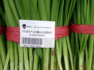 转载：试点推行二维码追溯捆扎带，打造韭菜全程精准追溯监管