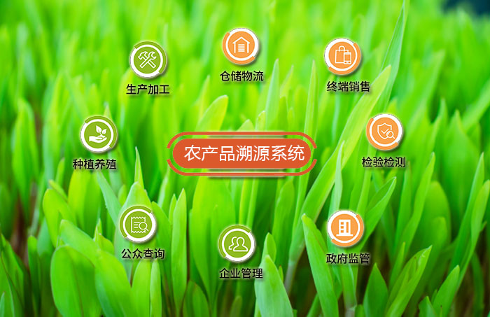 农产品溯源系统场景流程图